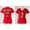 Cheap Colin Kaepernick 49ers Women Jersey From China Red Sequin Fashion #7