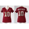 Cheap Robert Griffin III Redskins Women Jersey From China Red Sequin Fashion #10