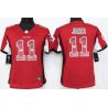 Cheap Julio Jones Falcons Women Jersey From China Red Strobe #11