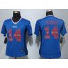 Cheap Sammy Watkins Bills Women Jersey From China Blue Strobe #14