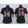 Cheap Andy Dalton Bengals Women Jersey From China Black Strobe #14