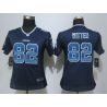 Cheap Jason Witten Cowboys Women Jersey From China Blue Strobe #82