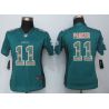 Cheap DeVante Parker Dolphins Women Jersey From China Green Strobe #11