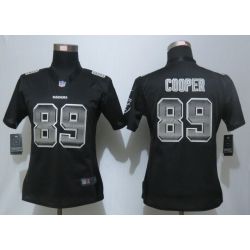 Cheap Amari Cooper Raiders Women Jersey From China Black Strobe #89