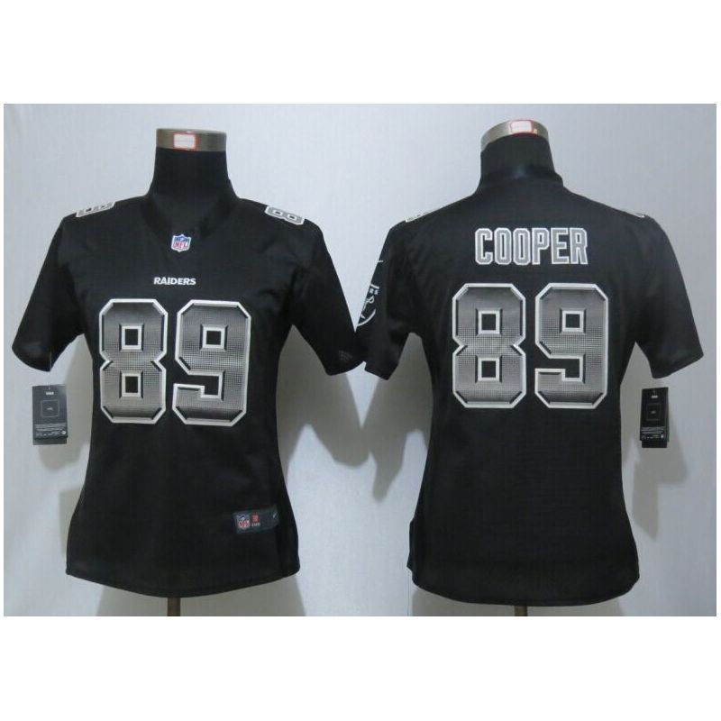 Cheap Amari Cooper Raiders Women Jersey From China Black Strobe #89