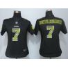 Cheap Ben Roethlisberger Steelers Women Jersey From China Black Strobe #7