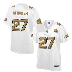 Cheap Steve Atwater Broncos Women Jersey From China White Super Bowl 50 Fashion #27