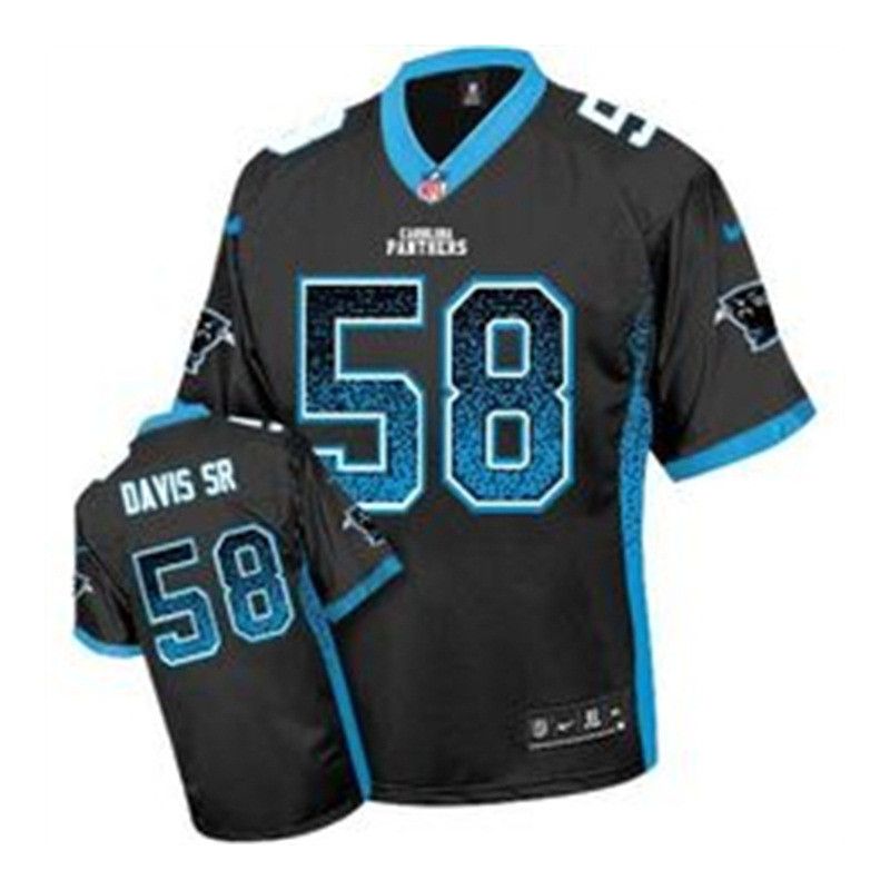 Cheap Thomas Davis Sr Panthers Youth Jersey From China Black Drift Fashion I #58