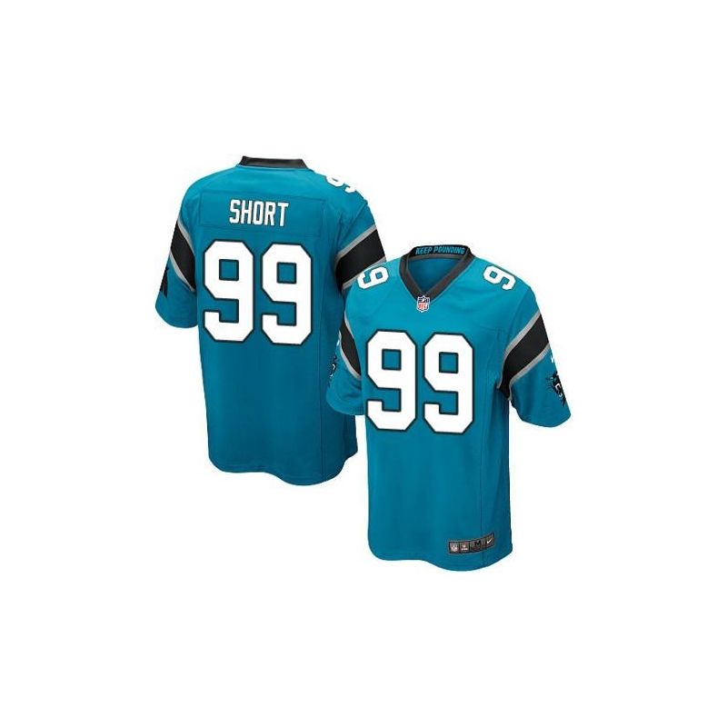 Cheap Kawann Short Panthers Youth Jersey From China Blue Game #99