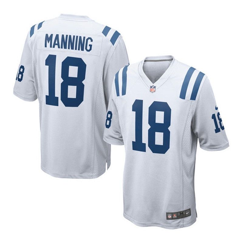 Cheap Peyton Manning Colts Youth Jersey #18 White From China