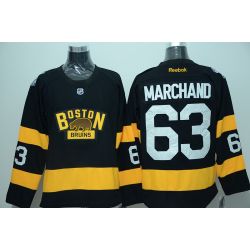 Cheap Brad Marchand Bruins Jersey #63 Black From China