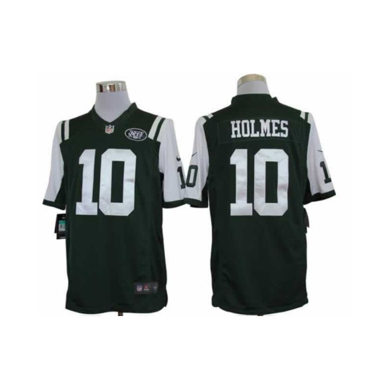 Cheap Santonio Holmes Jets Jersey #10 Green From China Limited