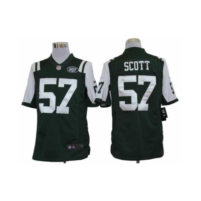 Cheap Bart Scott Jets Jersey #57 Green From China Limited