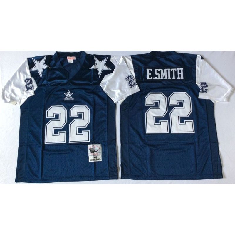 Cheap Emmitt Smith Cowboys Jersey From China Blue 1992 throwback #22 Cheap Emmitt Smith Cowboys Jersey From China Blue 1992 throwback #22