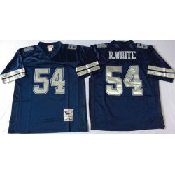 Cheap Danny White Cowboys Jersey From China Blue throwback #54