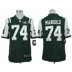 Cheap Nick Mangold Jets Jersey #74 Green From China Limited