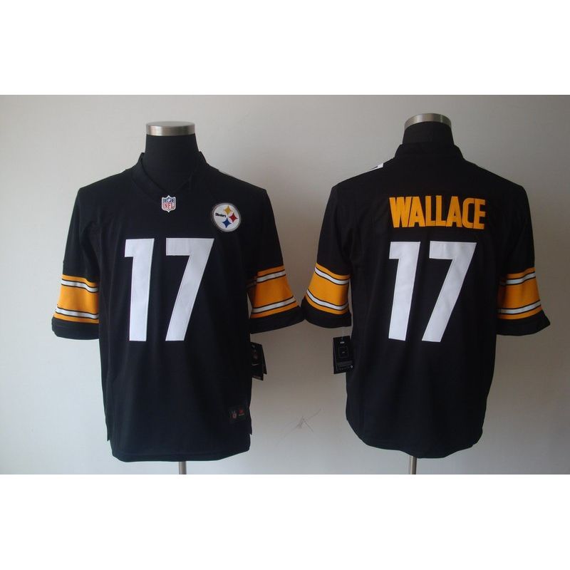Cheap Mike Wallace Steelers Jersey #17 Black From China Limited Cheap Mike Wallace Steelers Jersey #17 Black From China Limited
