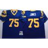 Cheap Deacon Jones Rams Jersey From China Royal Blue throwback #75