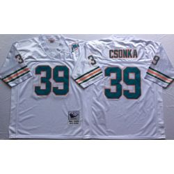 Cheap Larry Csonka Dolphins Jersey From China White throwback #39