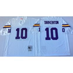 Cheap Fran Tarkenton Vikings Jersey From China White 1975 throwback #10