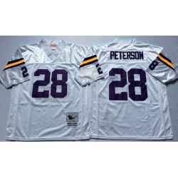 Cheap Adrian Peterson Vikings Jersey From China Whitle throwback #28