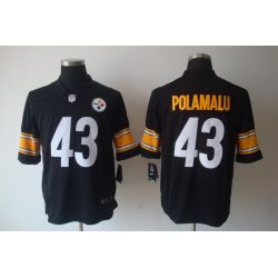 Cheap Troy Polamalu Steelers Jersey #43 Black From China Limited