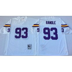 Cheap John Randlen Vikings Jersey From China Whitle throwback #93