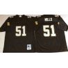 Cheap Sam Mills Saints Jersey From China Black throwback #51