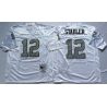 Cheap Kenny Stabler Raiders Jersey From China White throwback Sliver number #12