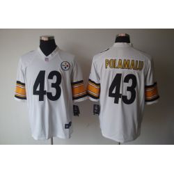 Cheap Troy Polamalu Steelers Jersey #43 White From China Limited