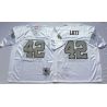 Cheap Ronnie Lott Raiders Jersey From China White throwback Sliver number #42