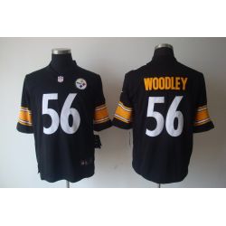 Cheap LaMarr Woodley Steelers Jersey #56 Black From China Limited