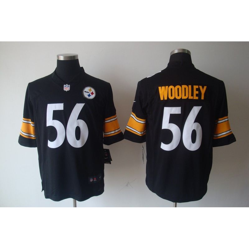 Cheap LaMarr Woodley Steelers Jersey #56 Black From China Limited Cheap LaMarr Woodley Steelers Jersey #56 Black From China Limited