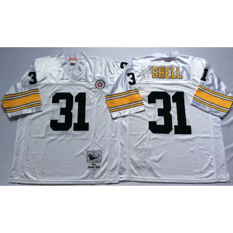 Cheap Donnie Shell Steelers Jersey From China White throwback #31