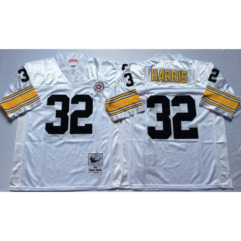 Cheap Franco Harris Steelers Jersey From China White throwback #32