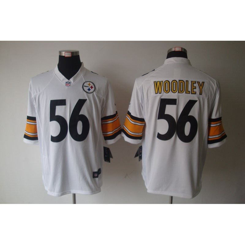 Cheap LaMarr Woodley Steelers Jersey #56 White From China Limited Cheap LaMarr Woodley Steelers Jersey #56 White From China Limited