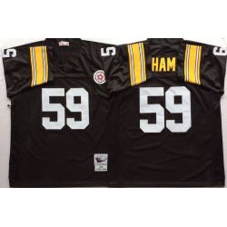 Cheap Jack Ham Steelers Jersey From China Black throwback #59