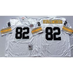 Cheap John Stallworth Steelers Jersey From China White throwback #82