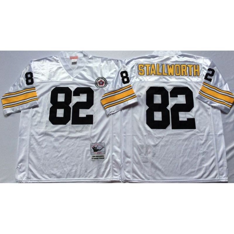 Cheap John Stallworth Steelers Jersey From China White throwback #82