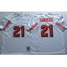 Cheap Deion Sanders 49ers Jersey From China White 75th throwback #21