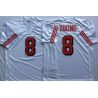 Cheap Steve Young 49ers Jersey From China White 75th throwback #8