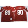 Cheap Jerry Rice 49ers Jersey From China Red throwback #80