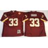 Cheap Sammy Baugh Redskins Jersey From China Red throwback #33