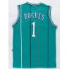 Cheap Muggsy Bogues Charlotte Bobcats Jersey #1 Blue throwback