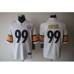 Cheap Brett Keisel Steelers Jersey #99 White From China Limited