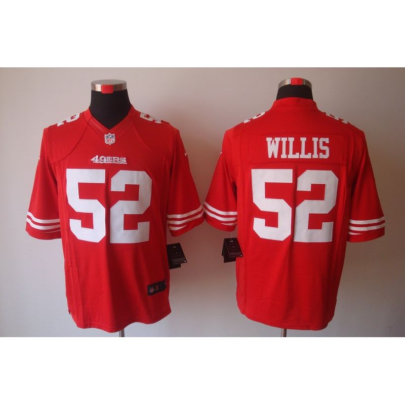 Cheap Patrick Willis 49ers Jersey #52 Red From China Limited Cheap Patrick Willis 49ers Jersey #52 Red From China Limited