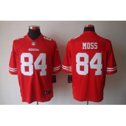 Cheap Randy Moss 49ers Jersey #84 Red From China Limited