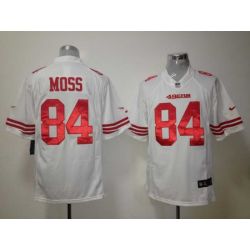 Cheap Randy Moss 49ers Jersey #84 White From China Limited