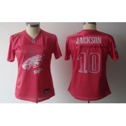 Cheap DeSean Jackson Eagles Women Jersey #10 Pink From China 2011 FEM FAN