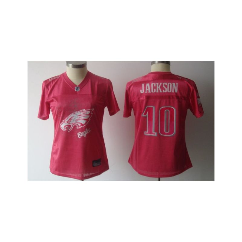 Cheap DeSean Jackson Eagles Women Jersey #10 Pink From China 2011 FEM FAN